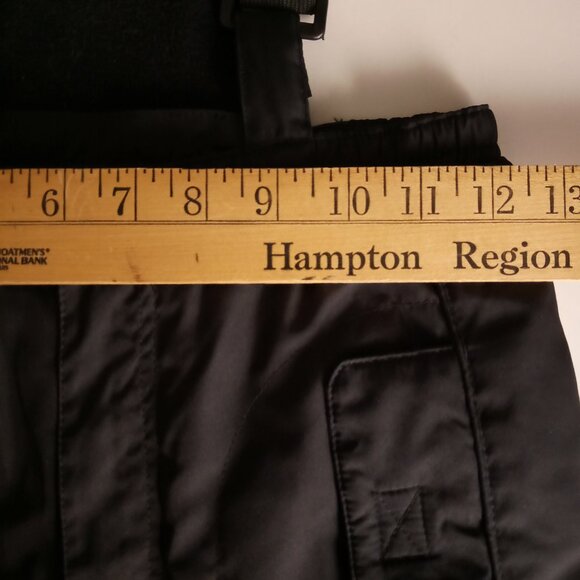 Rothschild Snow Ski Pants Med (5-6) Black Youth Unisex Boy Girl Elastic Ankle - Picture 13 of 15